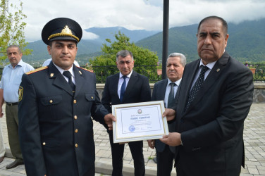 Balakəndə Polis Günü qeyd olunub