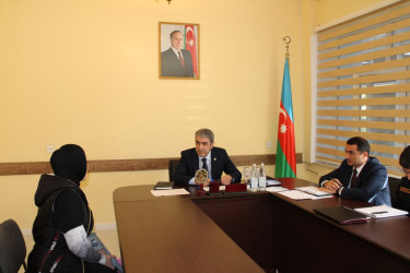 Balakən Rayon İcra Hakimiyyətinin başçısı Natiq Ağayev 22 aprel 2026-cı il tarixində vətəndaş qəbulu keçirib