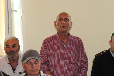 Beçaqar kəndində səyyar qəbul keçirilib