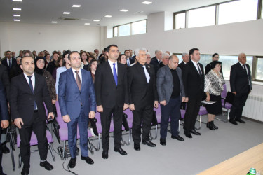 Yeni Azərbaycan Partiyası Balakən rayon təşkilatının 33-cü ildönümü qeyd olunub