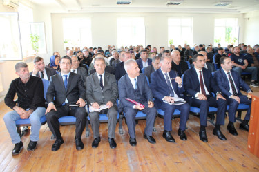 Balakən Rayon İcra Hakimiyyətinin başçısı Natiq Ağayev  vətəndaşlarla növbəti səyyar görüş keçirib 