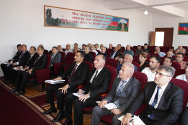 Balakəndə kənd təsərrüfatı məsələlərinə həsr olunan müşavirə keçirilib