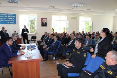 Balakən Rayon İcra Hakimiyyətinin başçısı Natiq Ağayev  vətəndaşlarla növbəti səyyar görüş keçirib 