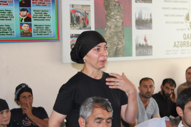 Balakən Rayon İcra Hakimiyyətinin başçısı növbəti səyyar qəbulu Cederovtala kəndində keçirib