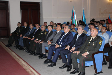 Balakəndə “Vətənpərvər Azərbaycan gəncliyi – sağlam gənclik, sağlam gələcək” mövzusunda görüş keçirilib