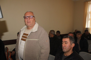 Balakən Rayon İcra Hakimiyyətinin başçısı Meşəşambul  kəndində sakinlərlə görüşüb