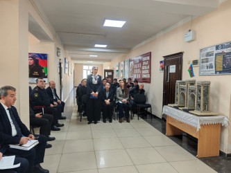 Balakən Rayon İcra Hakimiyyətinin başçısı Natiq Ağayev  növbəti səyyar qəbulunu Poştbinə kəndində keçirib