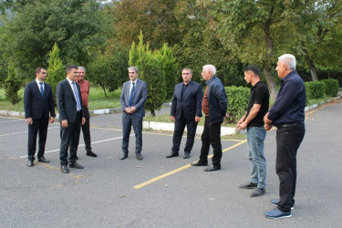 İcra başçısı “Balmeyvə” bağçılıq təsərrüfatı ilə tanış olub