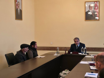 Balakən Rayon İcra Hakimiyyətinin başçısı Natiq Ağayev 17 dekabr 2025-cil tarixində vətəndaş qəbulu keçirib