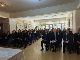 Balakən Rayon İcra Hakimiyyətinin başçısı Natiq Ağayev Qasbinə kəndində sakinlərlə görüşüb