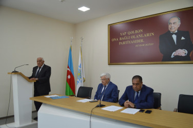 Balakən Rayon Ağsaqqallar Şurasının növbəti hesabat konfransı keçirilib