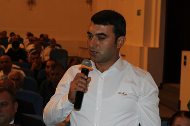 Balakəndə kənd təsərrüfatı sahəsində çalışan şəxslər və fermerlərlə görüş keçirilib