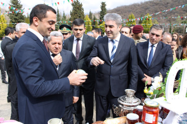 Balakəndə  Novruz bayramı təntənəli şəkildə qeyd olunub