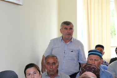 Beçaqar kəndində səyyar qəbul keçirilib