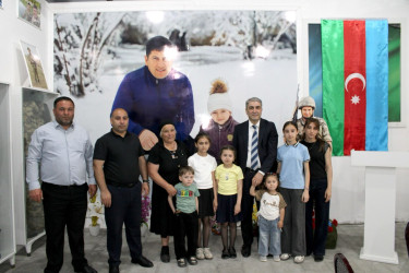 Balakən Rayon İcra Hakimiyyətinin başçısı Natiq Ağayev Şəhid qızını doğum günü münasibətilə təbrik edib