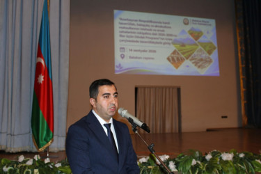 Balakəndə kənd təsərrüfatı sahəsində çalışan şəxslər və fermerlərlə görüş keçirilib
