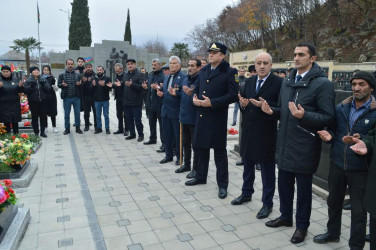 Şəhid Qurban Hacıyevin xatirəsi yad edilib