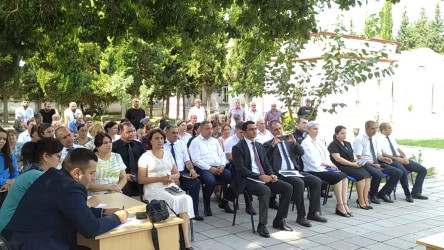 Balakən Rayon İcra Hakimiyyətinin başçısı İslam Rzayev növbəti səyyar qəbulu İtitala kəndində keçirib