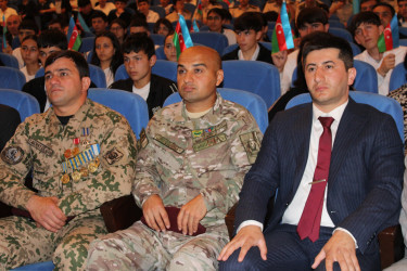 Balakəndə “Vətənpərvər Azərbaycan gəncliyi – sağlam gənclik, sağlam gələcək” mövzusunda görüş keçirilib