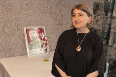 Balakən Rayon İcra Hakimiyyətinin başçısı Natiq Ağayev Vətən müharibəsi şəhidi Cavid Yüzbaşiyevin ailəsini ziyarət edib