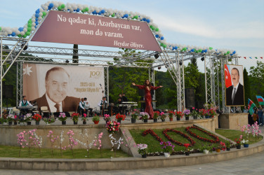 Balakəndə ümummilli lider Heydər Əliyevin anadan olmasının 100 illiyinə həsr edilmiş silsilə tədbirlər keçirilib
