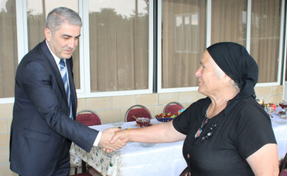 Balakən Rayon İcra Hakimiyyətinin başçısı Natiq Ağayev Şəhid qızını doğum günü münasibətilə təbrik edib
