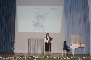 Balakən rayonunda görkəmli akademik Zərifə xanım  Əliyevanın 102 illiyi qeyd edilib