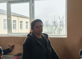 Balakən Rayon İcra Hakimiyyətinin başçısı Natiq Ağayev  Püştətala kəndində sakinlərlə görüşüb