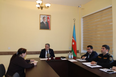 Balakən Rayon İcra Hakimiyyətinin başçısı Natiq Ağayev 15 aprel 2026-cı il tarixində vətəndaş qəbulu keçirib