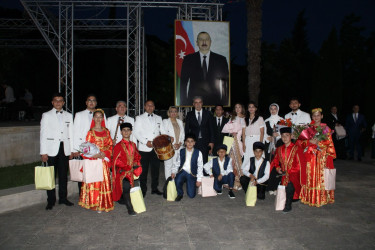 Naxçıvan Dövlət Uşaq Filarmoniyası Balakəndə konsert proqramı ilə çıxış edib