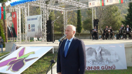 Balakəndə  Zəfər Günü silsilə tədbirlər və böyük coşqu ilə qeyd edilib