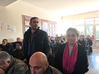 Balakən Rayon İcra Hakimiyyətinin başçısı Natiq Ağayev vətəndaşlarla növbəti görüş keçirib