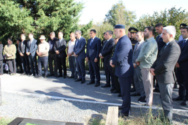 Vətən müharibəsi şəhidi Yusif Təmirovun əziz xatirəsi ehtiramla yad edilib