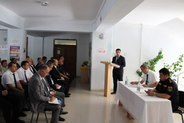 Balakən Rayon İcra Hakimiyyətinin başçısı növbəti səyyar qəbulu Katex kəndində keçirib