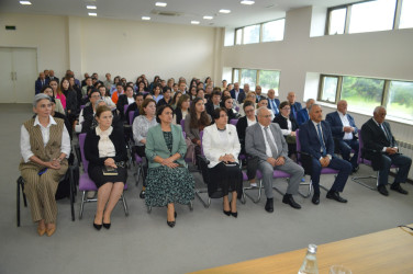 Balakəndə Ümummilli Lider Heydər Əliyevin anadan olmasının 102-ci ildönümünə həsr edilmiş tədbir keçirilib