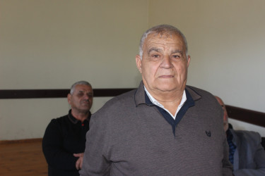 Balakən Rayon İcra Hakimiyyətinin başçısı İslam Rzayev  Talalar kəndində sakinlərlə görüşüb