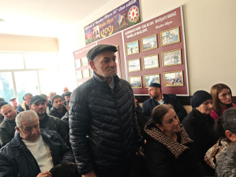Balakən Rayon İcra Hakimiyyətinin başçısı Natiq Ağayev vətəndaşlarla növbəti görüş keçirib