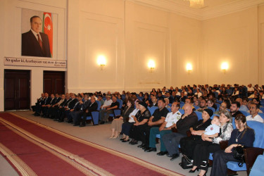 Balakəndə 20 Sentyabr - Dövlət Suverenliyi Günü ilə əlaqədar tədbir keçirilib