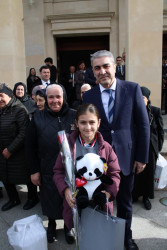 Balakəndə 8 Mart - Beynəlxalq Qadınlar Günü ərəfəsində şəhid ailələri ilə görüş keçirilib