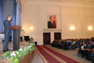 Balakəndə 20 Sentyabr - Dövlət Suverenliyi Günü ilə əlaqədar tədbir keçirilib