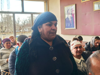 Balakən Rayon İcra Hakimiyyətinin başçısı Natiq Ağayev  Meşəşambul kəndində səyyar qəbul keçirib