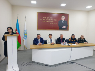“Ümummilli Lider Heydər Əliyev müstəqil Azərbaycan Konstitusiyasının müəllifidir” mövzusunda  konfrans keçirilib