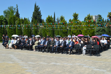 Balakəndə  Ümummilli Lider Heydər Əliyevin anadan olmasının 102-ci ildönümü ilə əlaqədar silsilə tədbirlər keçirilib