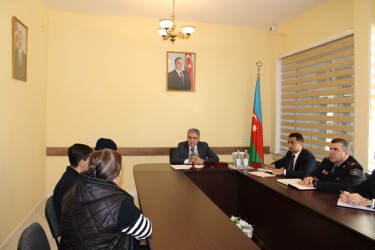 Balakən Rayon İcra Hakimiyyətinin başçısı Natiq Ağayev 01 aprel 2026-cı il tarixində vətəndaş qəbulu keçirib