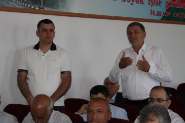 Balakəndə kənd təsərrüfatı məsələlərinə həsr olunan müşavirə keçirilib