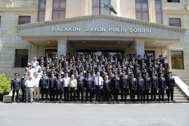 Balakəndə Polis Günü qeyd edildi