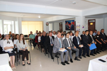 Balakən Rayon İcra Hakimiyyətinin başçısı növbəti səyyar qəbulu Katex kəndində keçirib