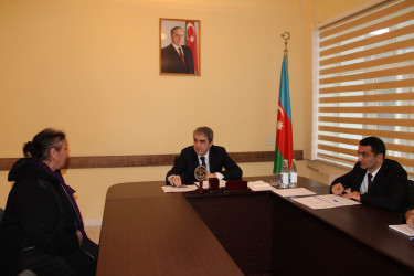 Balakən Rayon İcra Hakimiyyətinin başçısı Natiq Ağayev 28 yanvar 2026-cı il tarixində vətəndaş qəbulu keçirib