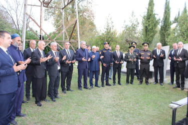 Vətən müharibəsi şəhidi Xaqani Nəsibovun əziz xatirəsi ehtiramla yad edilib