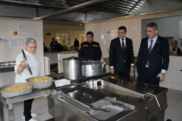 Balakən Rayon İcra Hakimiyyətinin başçısı Natiq Ağayev rayon İnteqrasiya təlimli internat tipli gimnaziyanı ziyarət edib.